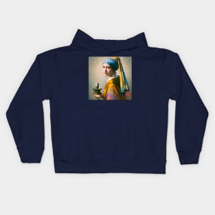 Divine Pearl: Maha Shivaratri Celebration Kids Hoodie